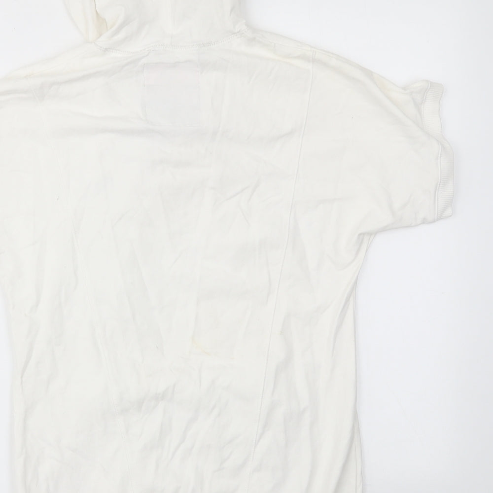 Womens UK Size 10 NEXT White Pullover Jumper