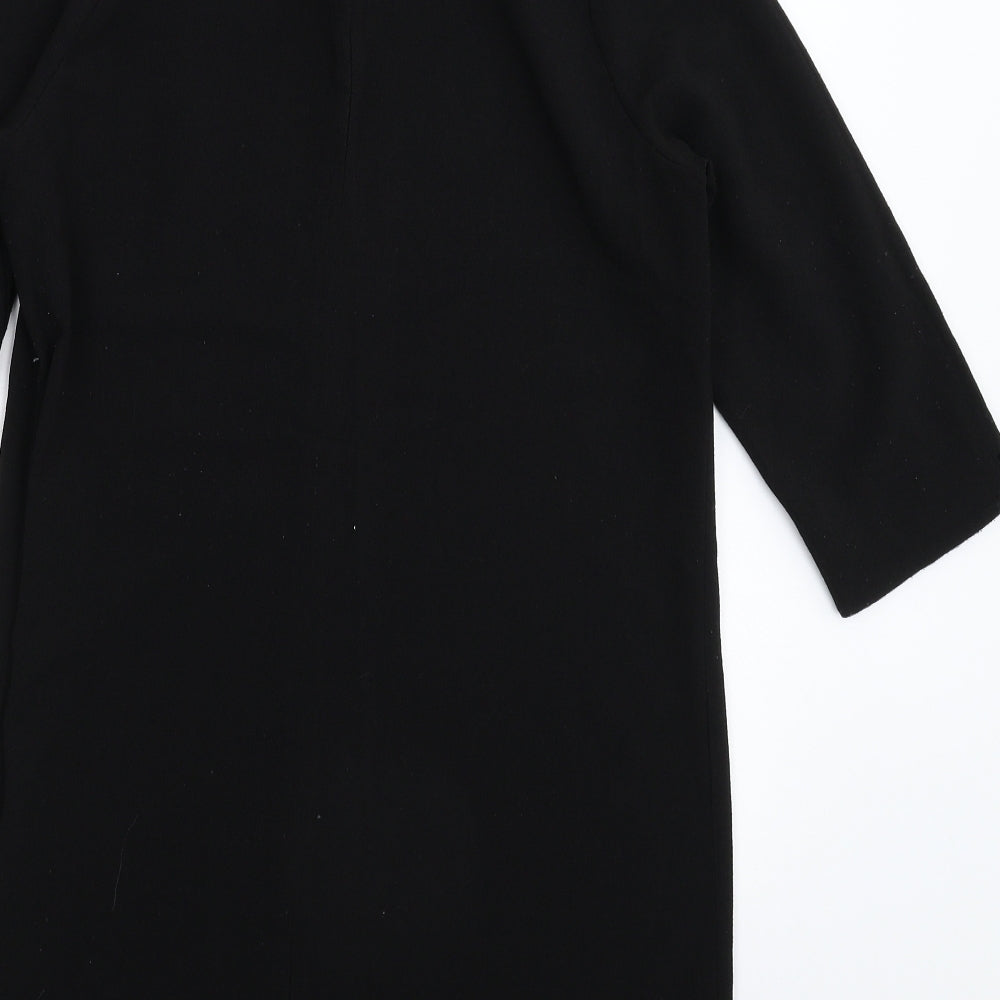 Peacocks Womens Black Jumper Dress Size 10