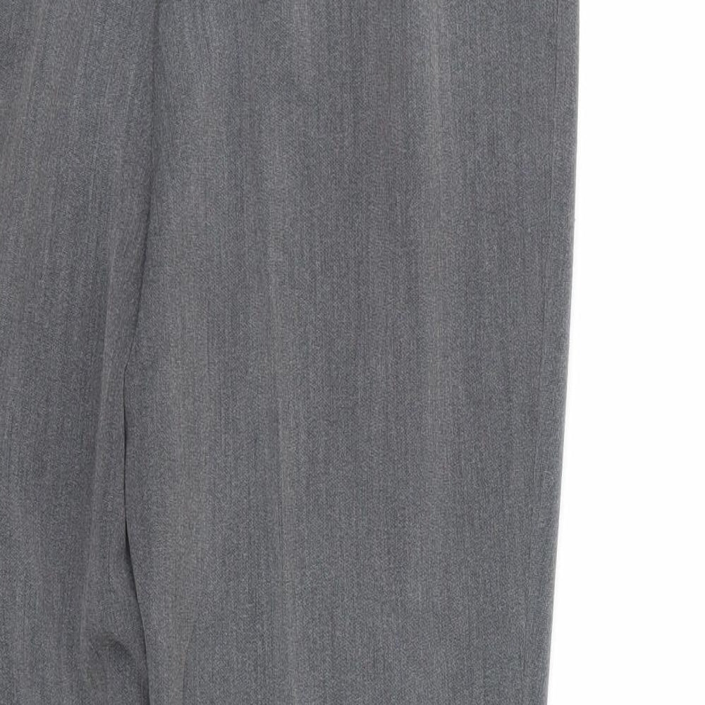 Womens UK Size 12 bm Collection Regular Fit Grey Trousers
