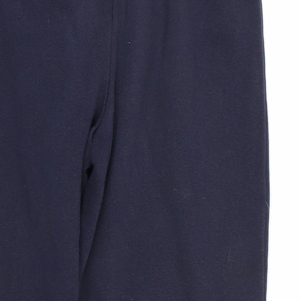 TU Girls Blue Jogger Trousers Size 9 Months - PE kit