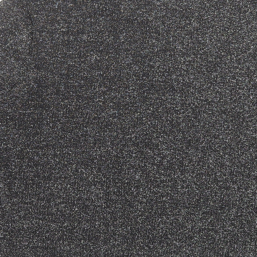 Brand and care label for Divided by H&M women’s black jumper, size S, - glittery