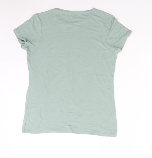 Primark Womens Green Basic T-Shirt Size L