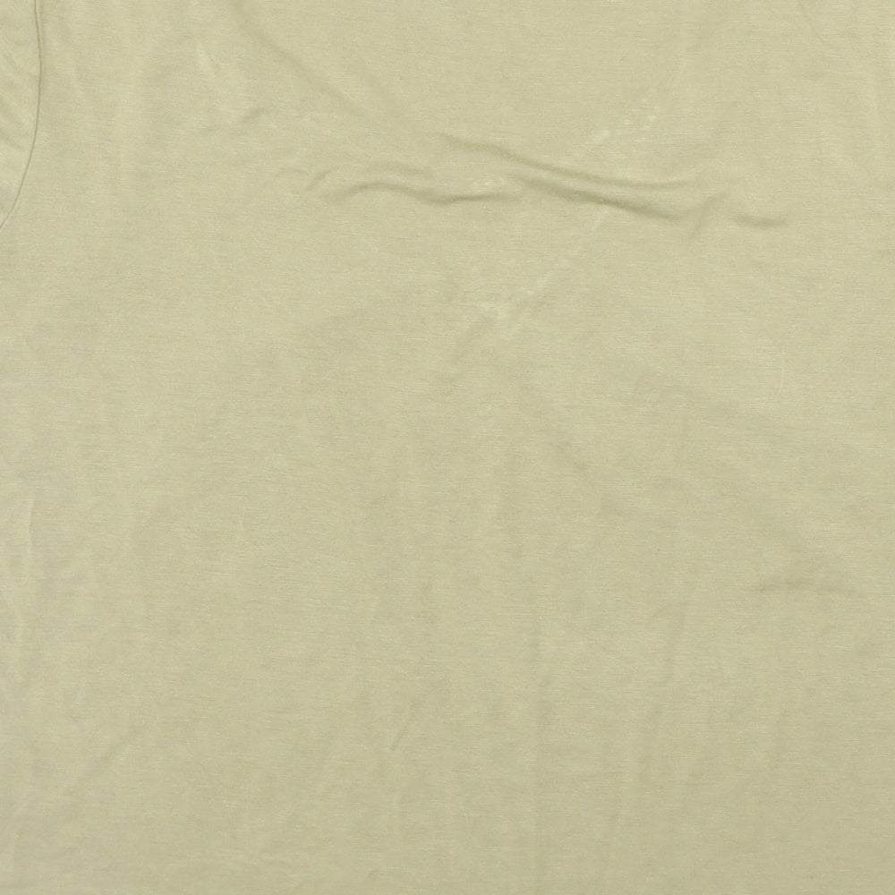 Womens UK Size M Klass Green Basic T-Shirt