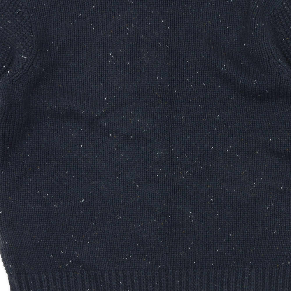 F&F Mens Blue Pullover Jumper Size M