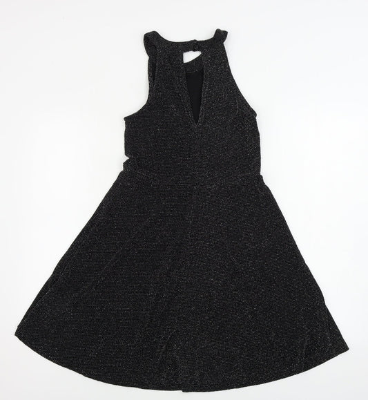 Body Flirt Womens Black A-Line Size XS