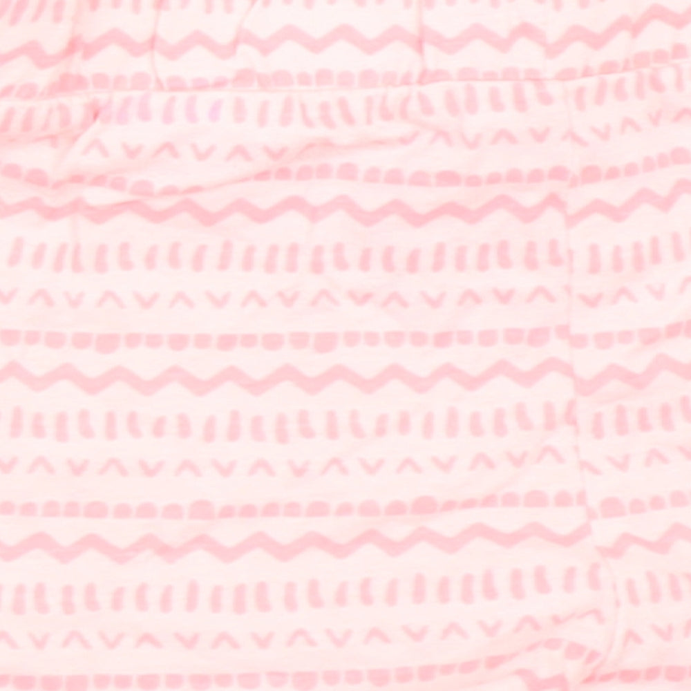 So Cute Girls Pink Cropped Trousers Size 6-9 Months
