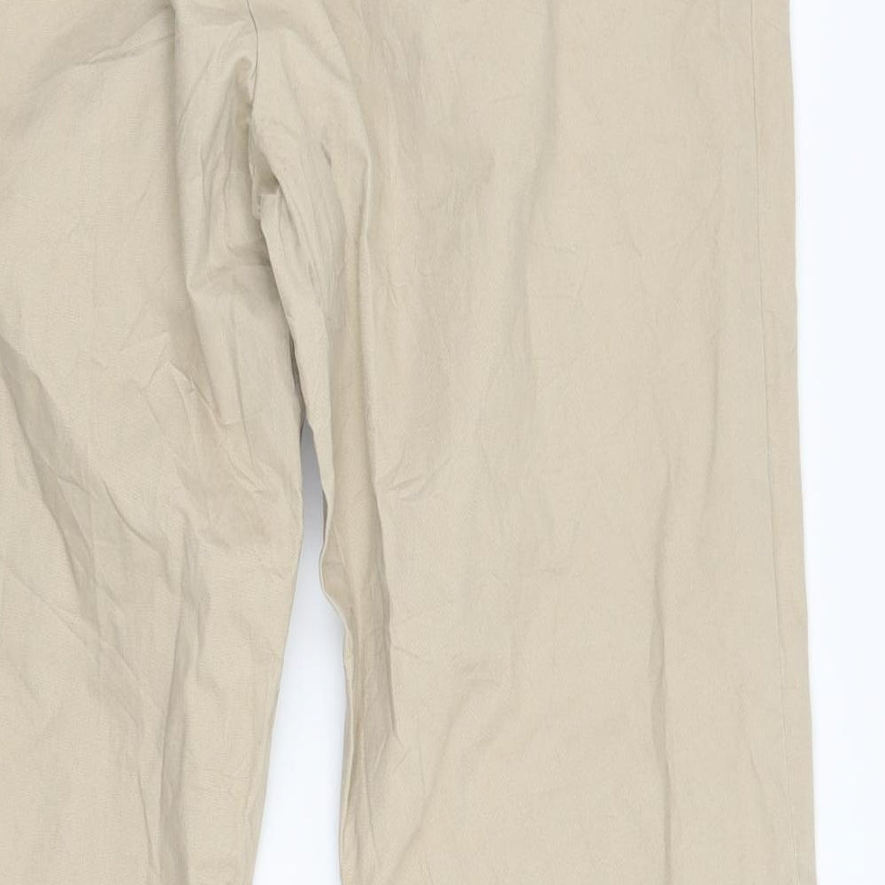 Colours of The World Womens Beige Chino Trousers Size 40 L29 in