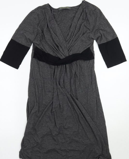Additional front view of Blooming Marvellous women’s grey a-line, size UK 10
