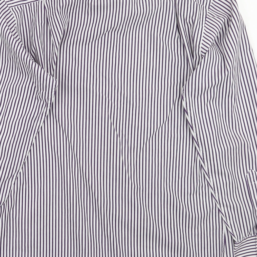 Mens UK Size 15.5 Butler and webb White Button-Up Long Sleeve Casual Shirt