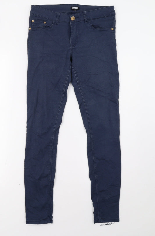 Womens UK Size 10 bikbok Regular Fit Skinny Blue Jeans