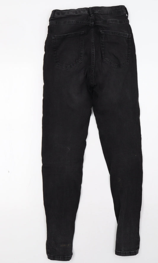 Primark Womens Black Skinny Jeans Size 10 L32 in