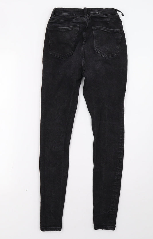 Primark Womens Black Skinny Jeans Size 8 L30 in