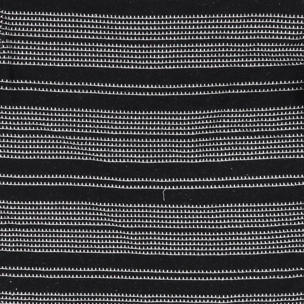 Womens UK Size 14 Papaya Black Pullover Jumper