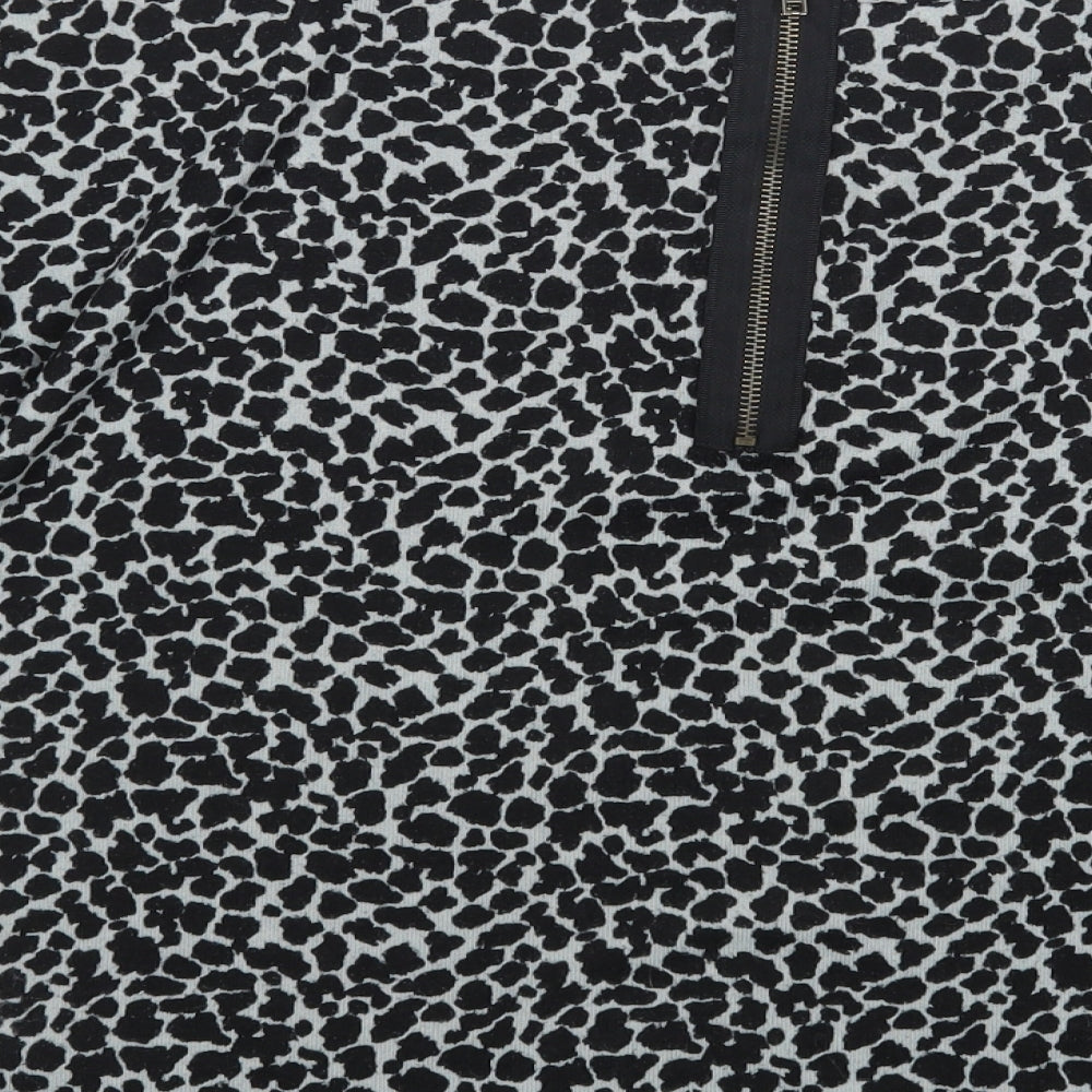 F&F Womens Multicoloured Animal Print Pullover Jumper Size 12