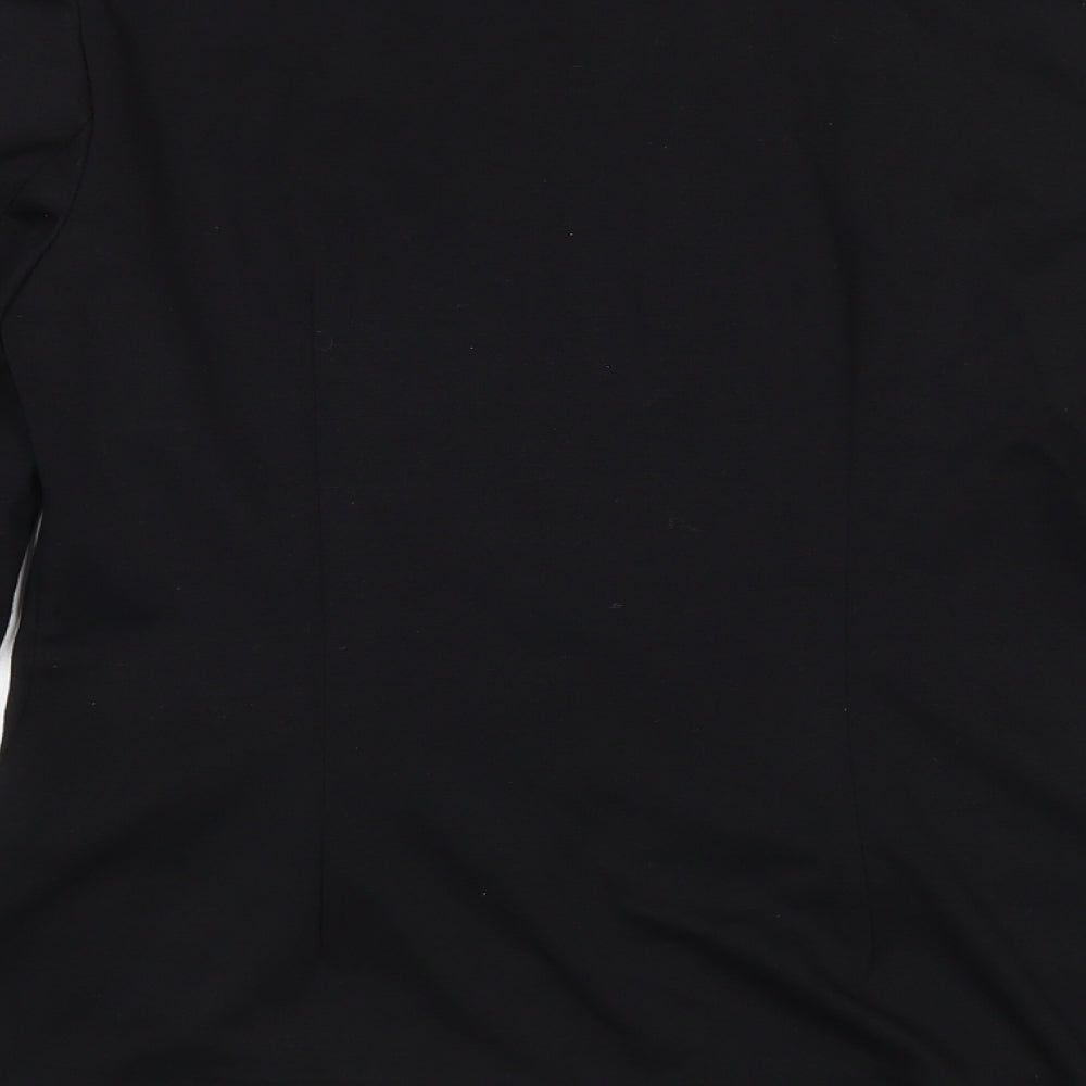 Brand and care label for Very women’s black jacket sport coat, size UK 8