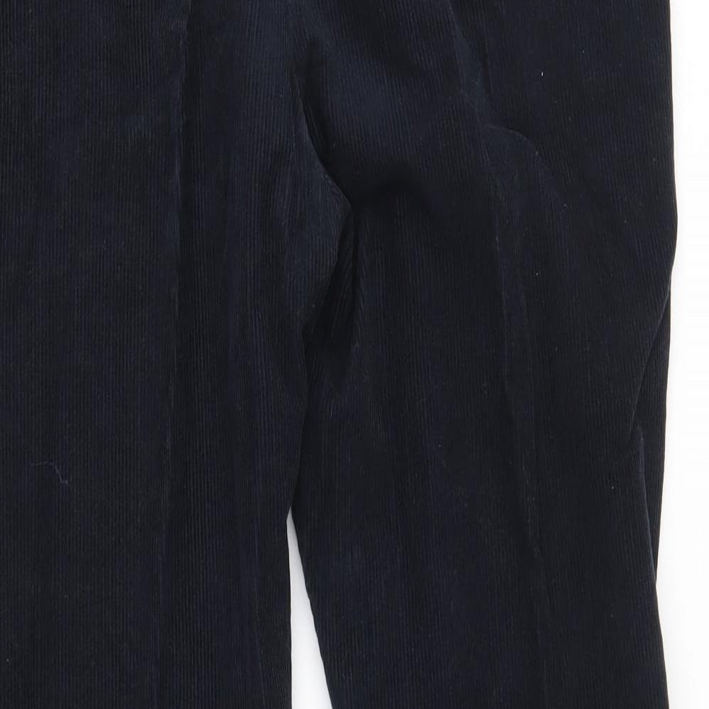 Womens UK Size 38 Preworn Regular Fit Blue Trousers