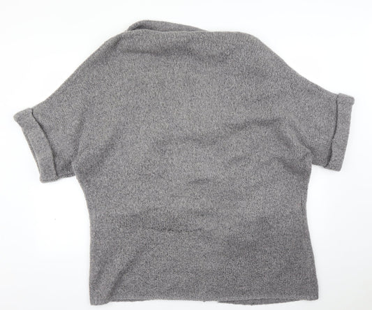 George Womens Grey Cardigan Jumper Size M