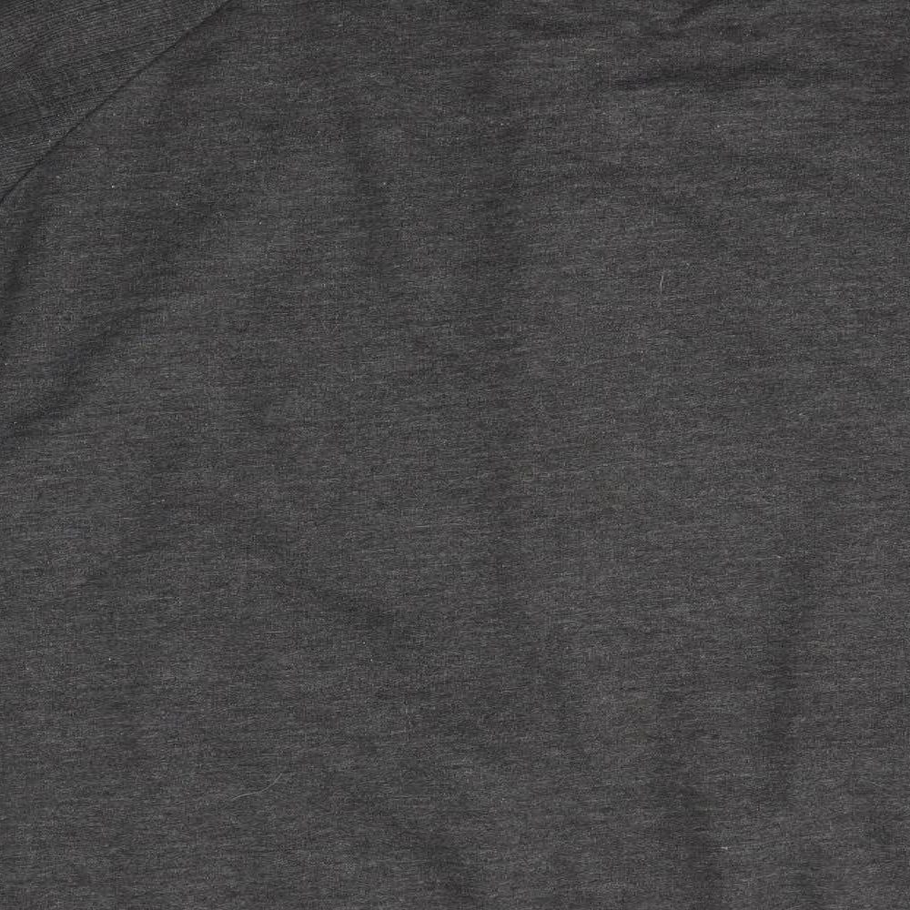 Brand and care label for Denim Seventy3 men’s grey full zip jumper, size XL