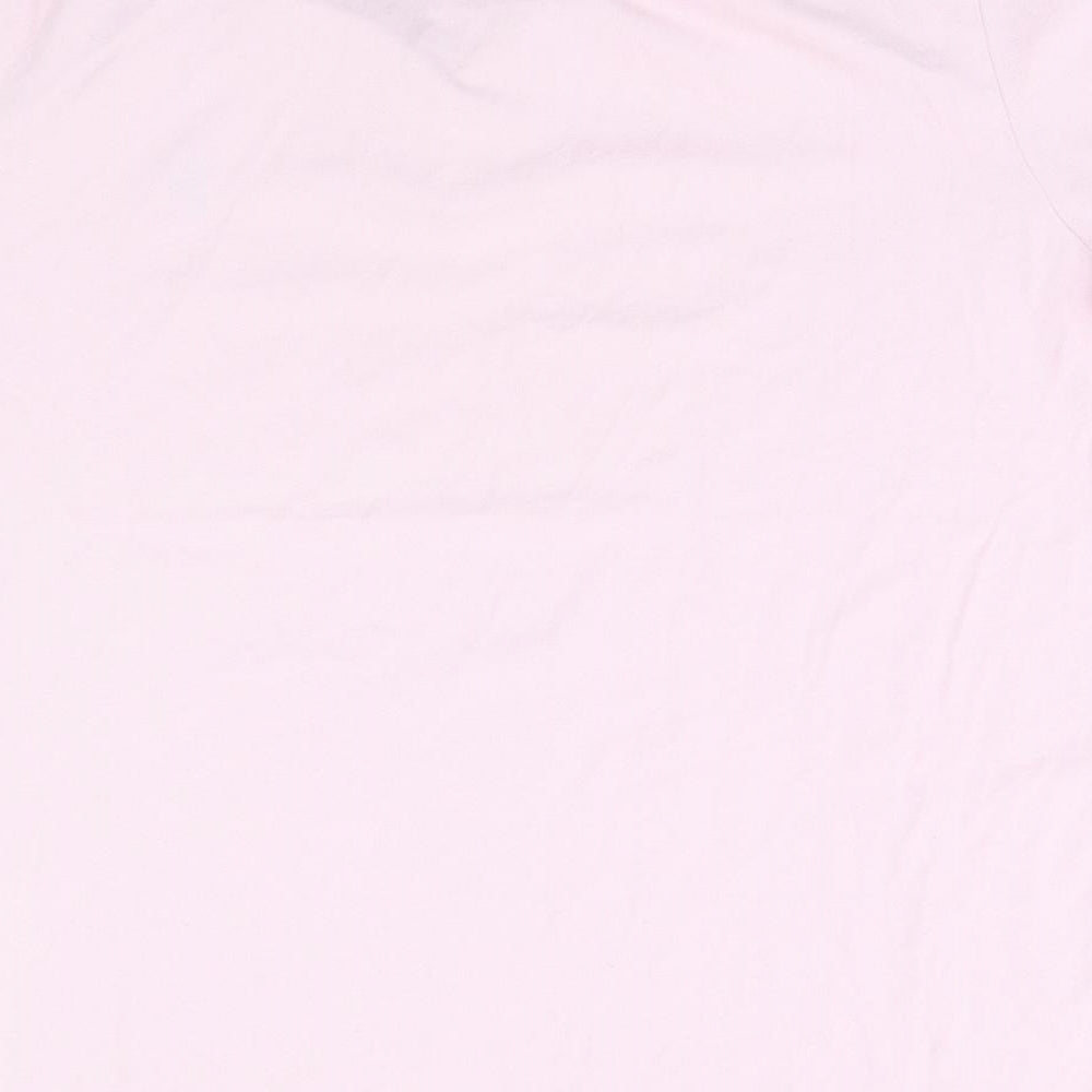 Womens UK Size XL Easy Pink Basic Polo