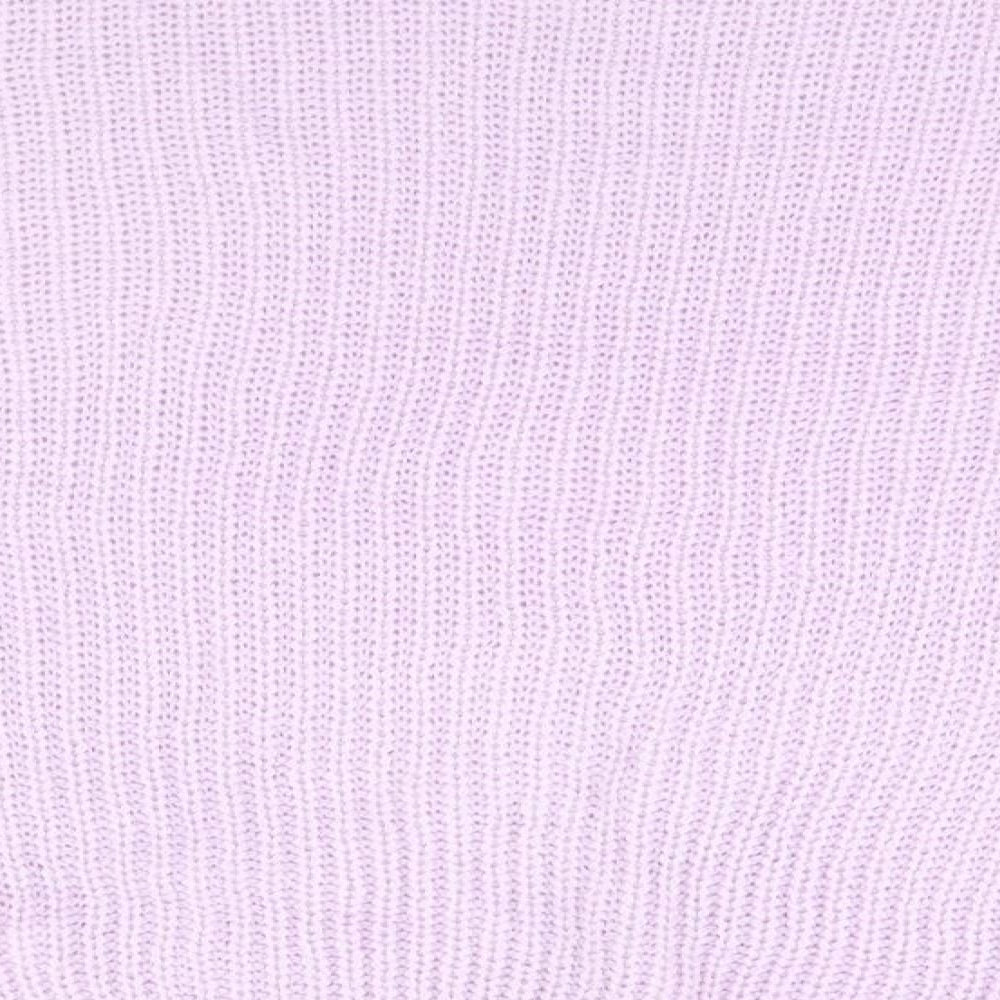 Boohoo Womens Blue Pullover Jumper Size S