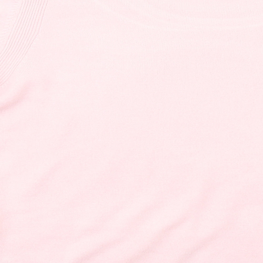 Womens UK Size 12 Marks and Spencer Pink Pullover Jumper
