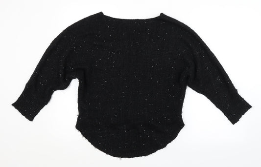 Womens UK Size 10 Select Black Pullover Jumper