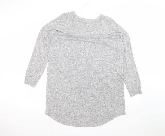 Primark Womens Grey Pullover Jumper Size 14
