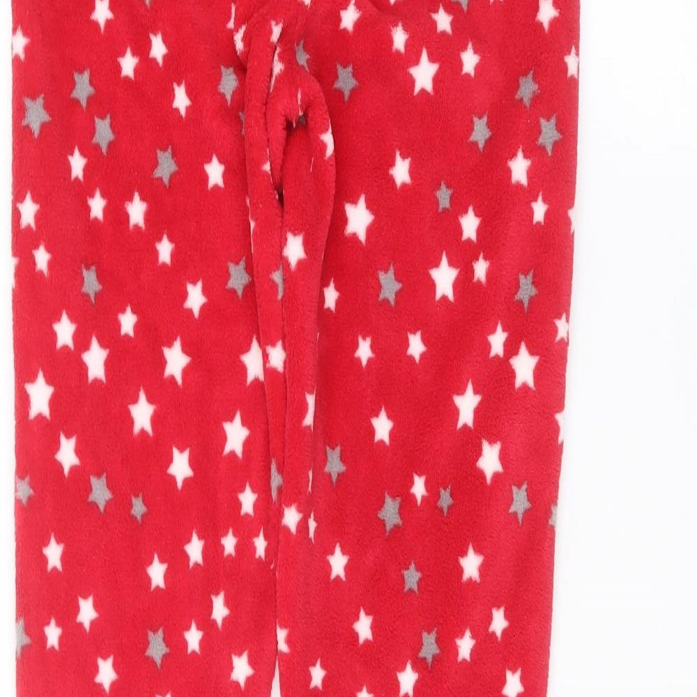 Matalan Womens Red Sweatpants Trousers Size S L27 in