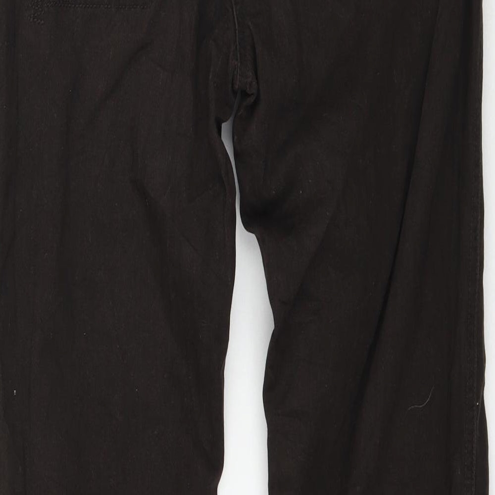 TOM TAILOR Womens Brown Denim Skinny Jeans Size 32 L32 in