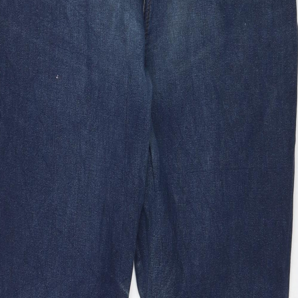 Camela Womens Blue Denim Skinny Jeans Size 12 L27 in