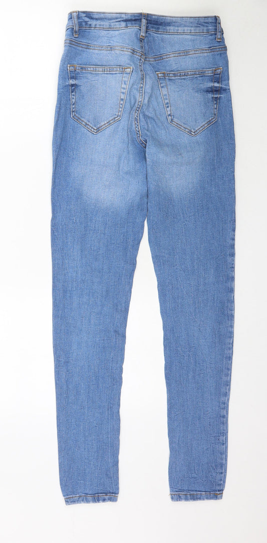 Denim Co Womens Blue Denim Skinny Jeans Size 10 L31 in