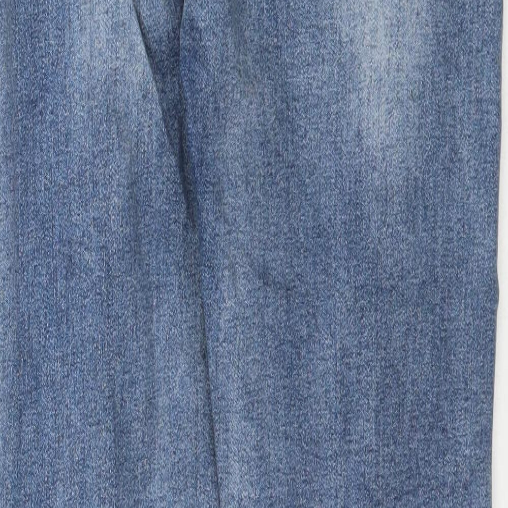 Womens UK Size 12 Denim Wise Regular Fit Skinny Blue Jeans