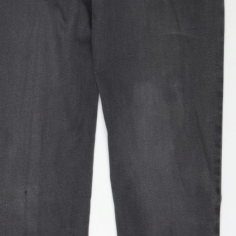 Denim Co. Womens Black Denim Skinny Jeans Size 10 L31 in