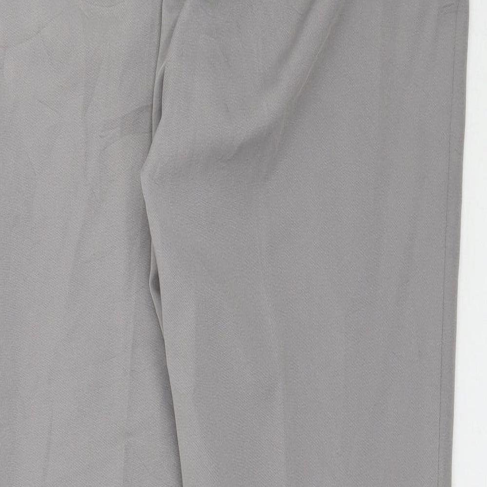 Womens UK Size 10 Bpc Regular Fit Grey Trousers