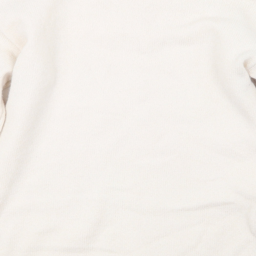 Womens UK Size 10 Bonmarché Beige Pullover Jumper