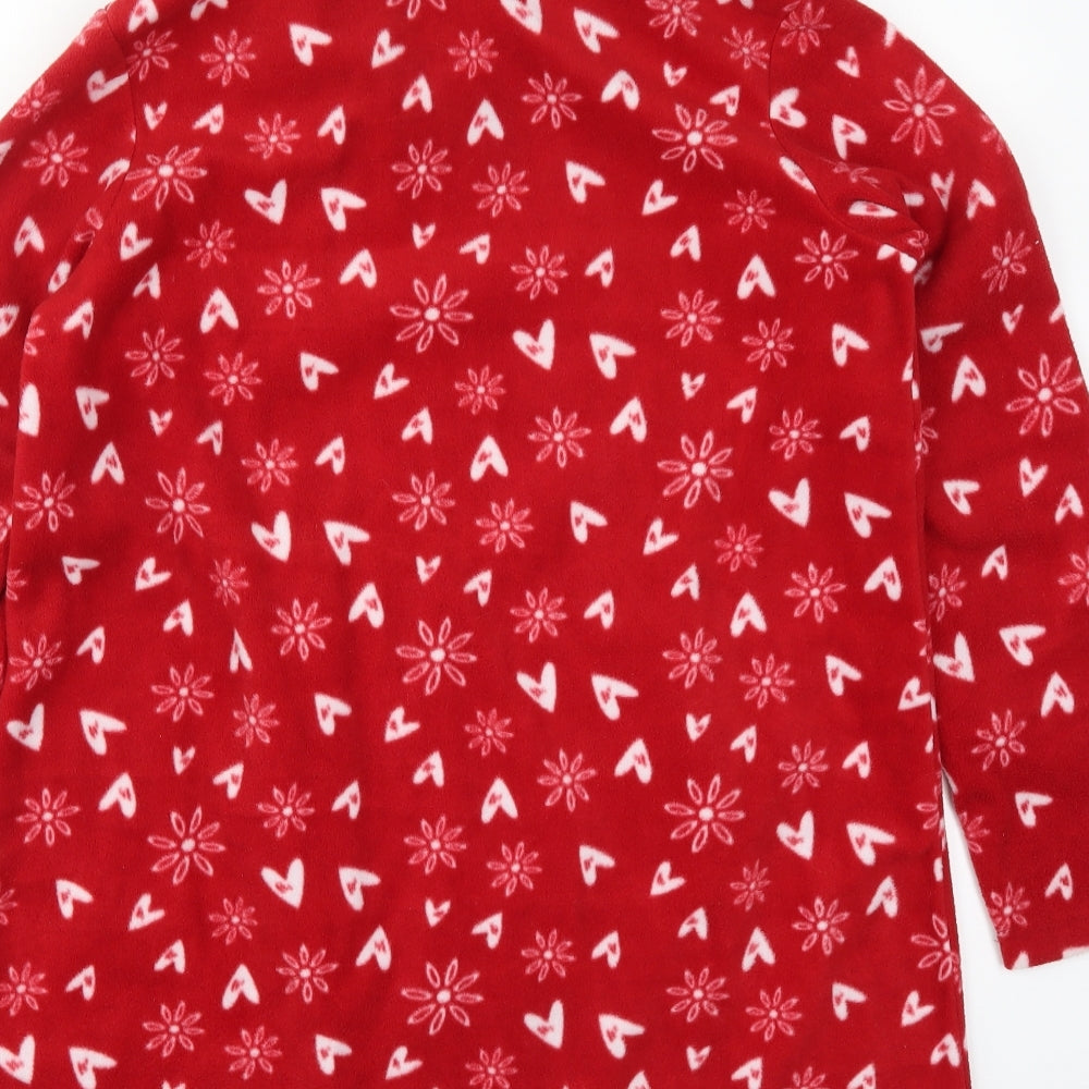 Avon Womens Red Geometric Top Dress Size 10 - Hearts and Flowers