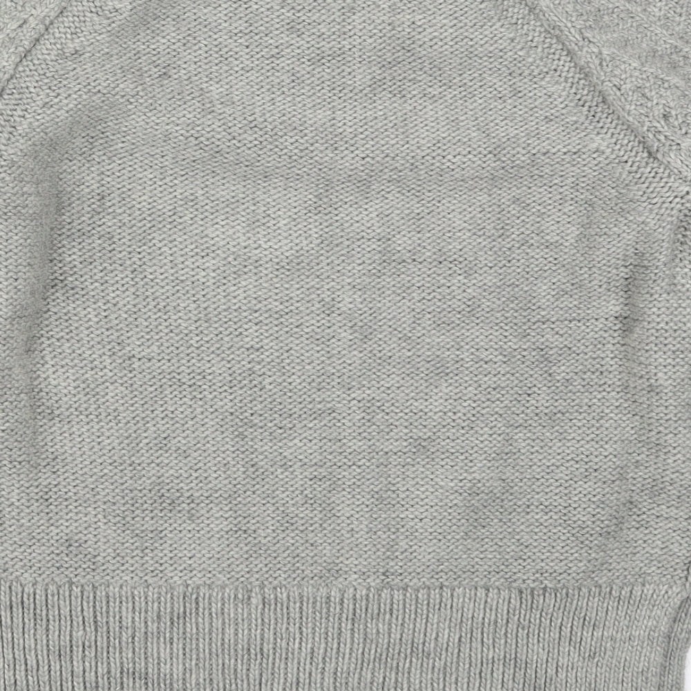 Womens UK Size S H&M Grey Pullover Jumper
