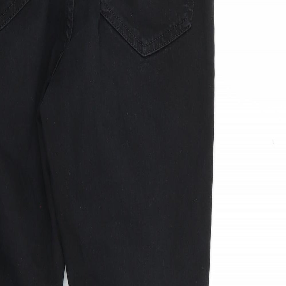 New Look Mens Black Skinny Jeans Size 28 L25 in