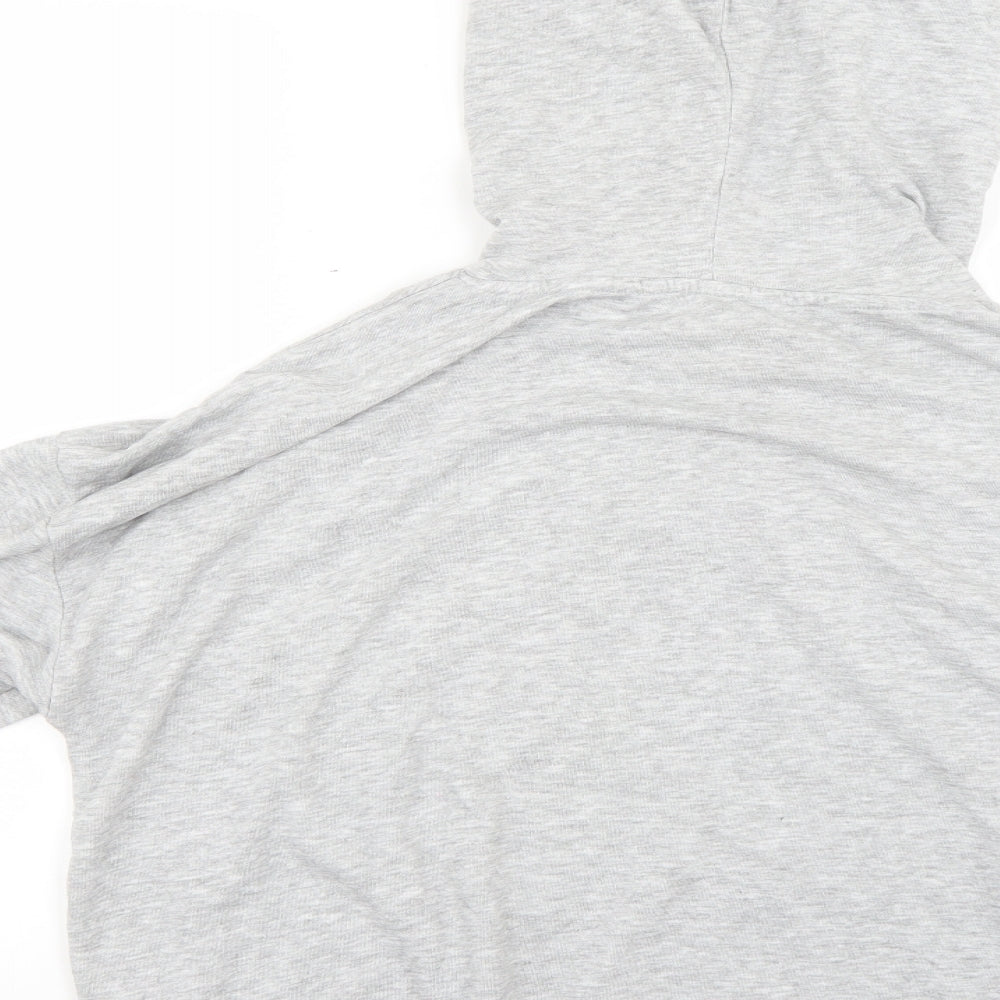 TU Womens Grey Pullover Hoodie Size 12
