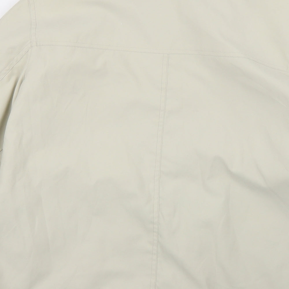 Womens UK Size 12 Style Beige Overcoat