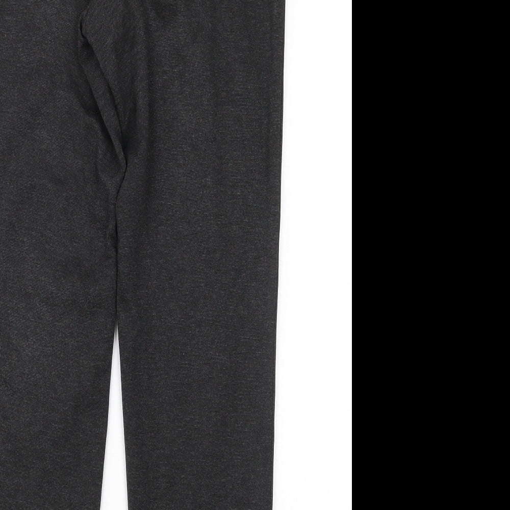 Brand and care label for Tu women’s grey trousers, size UK 12, 25-inch leg