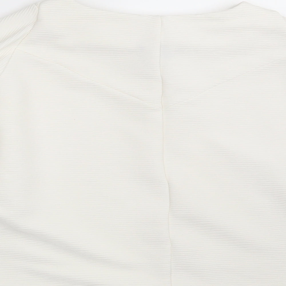 H&M Womens Ivory Pullover Sweatshirt Size M