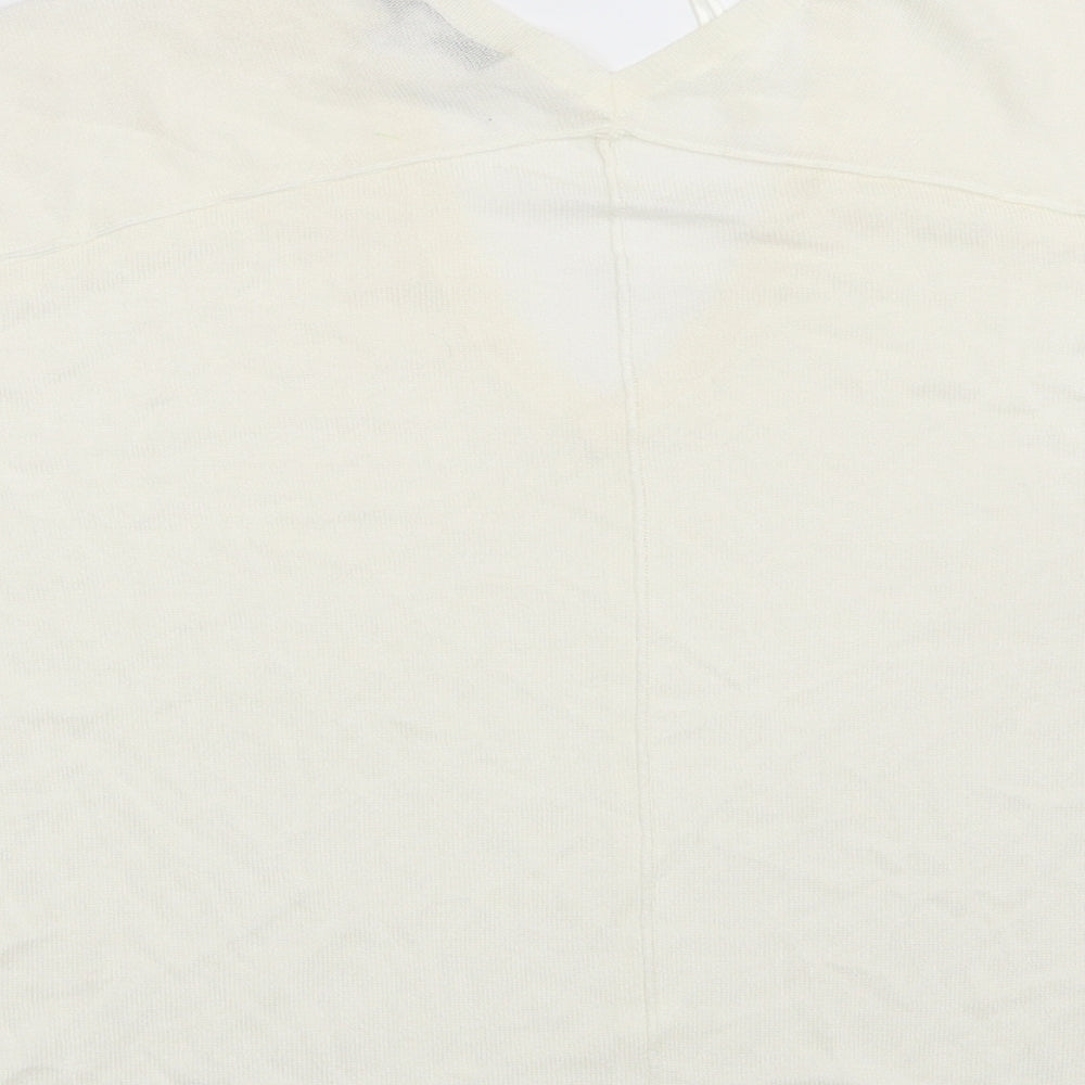 Womens UK Size XS NEXT Ivory Pullover Sweatshirt