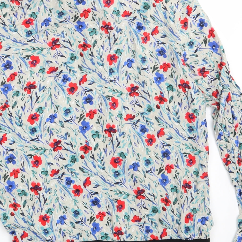 Papaya Womens Multicoloured Floral Jacket Size 12