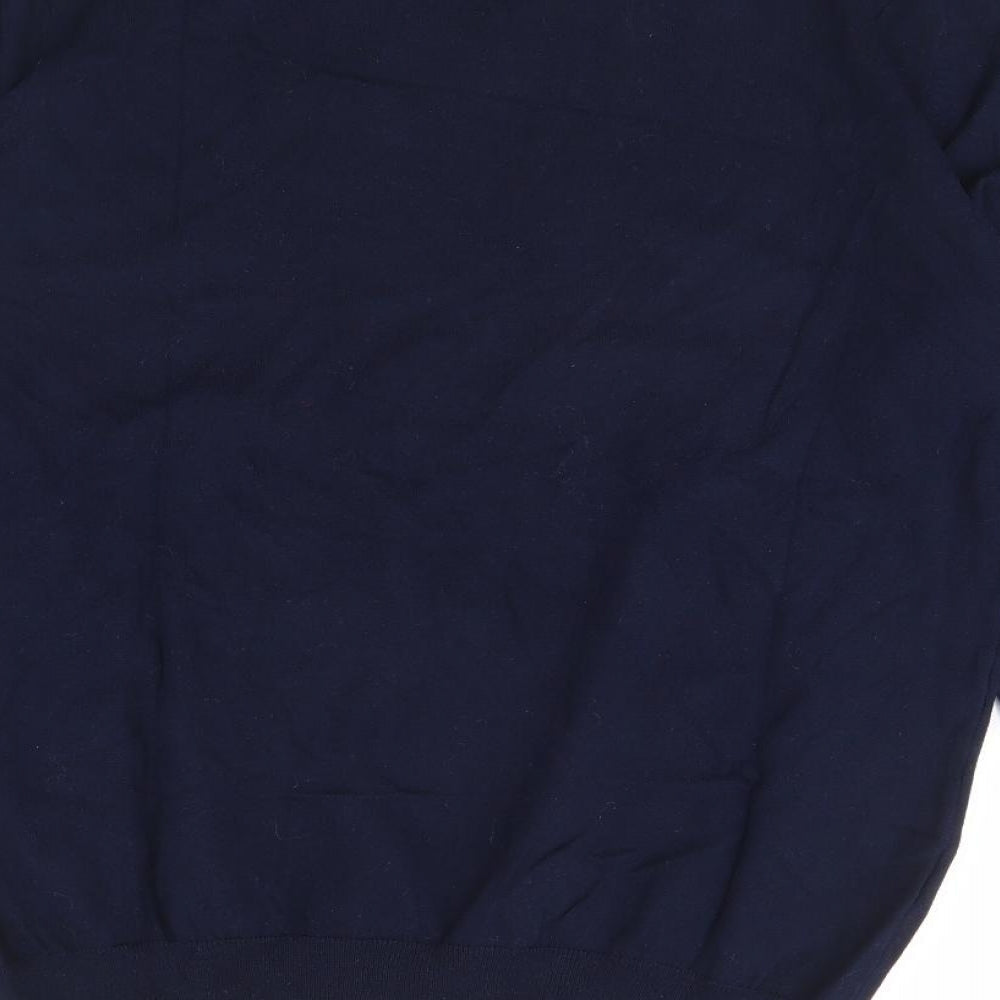 Nutmeg Mens Blue   Pullover Jumper Size L