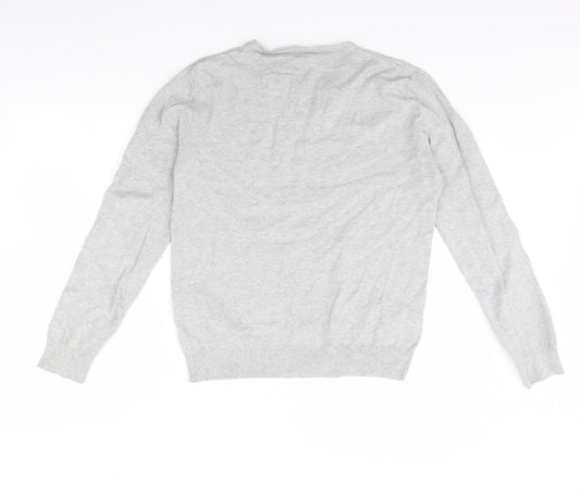 River Island Mens Grey Pullover Jumper Size M