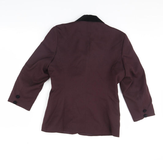 Womens UK Size 10 BHS Purple Jacket