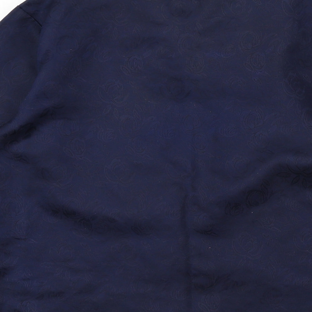 Womens UK Size 14 Preworn Blue Basic Blouse