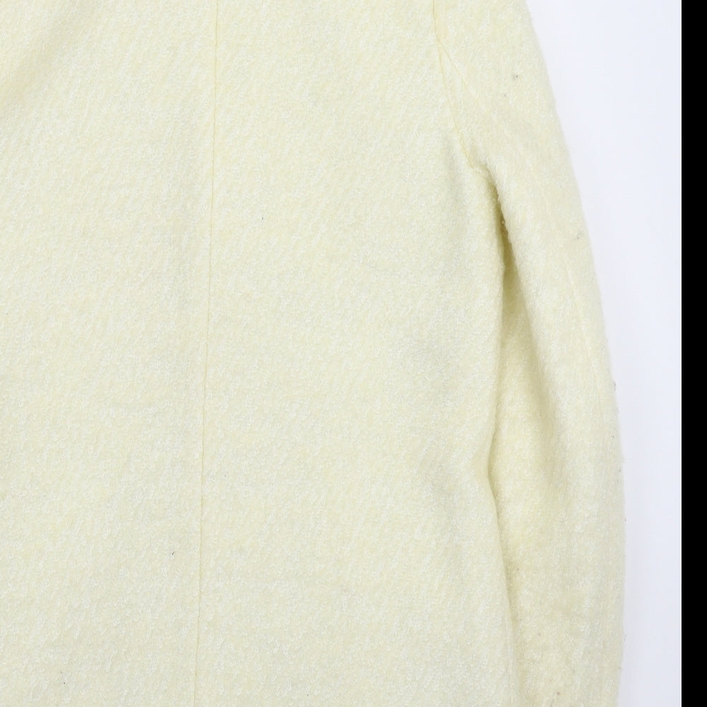 Womens UK Size S FOREVER 21 White Jacket
