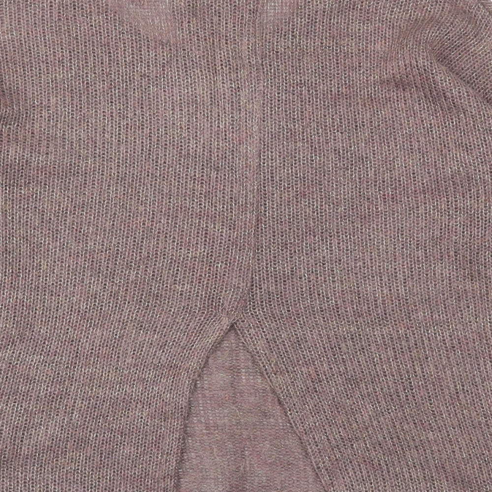 b.young Womens Purple Pullover Jumper Size L